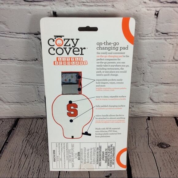 NCAA Syracuse University Diaper Changing Pad - Picture 3 of 3